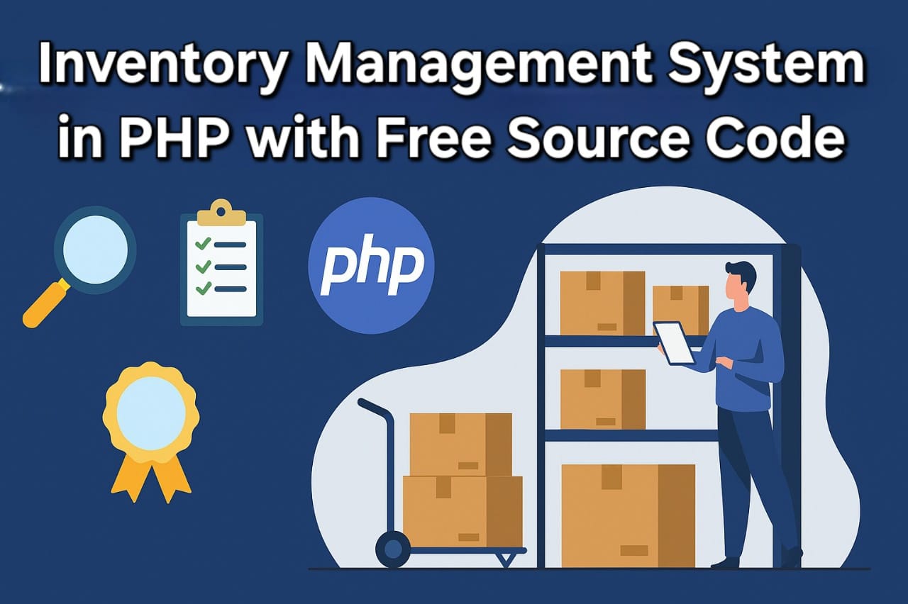 Inventory Management System in PHP with Free Source Code