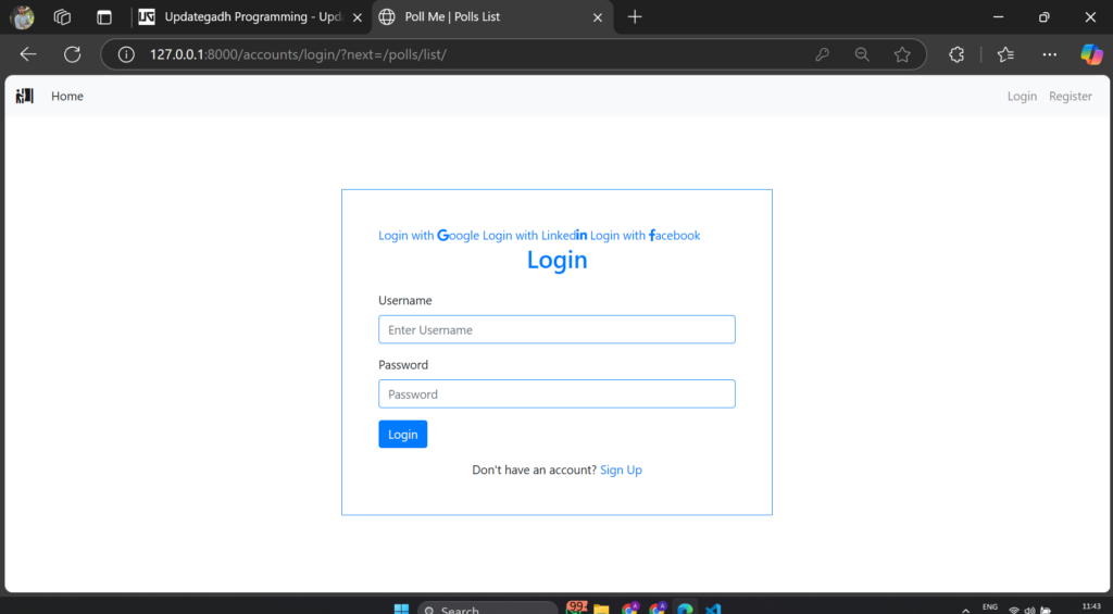 Screenshot-2025-04-04-114359-1024x565 ✅ Free Django Poll App with Source Code – Full-Featured Voting System in Django