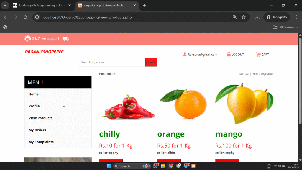 Screenshot-2025-04-26-115709-1024x576 Best Organic Shopping Website Project in PHP and MySQL