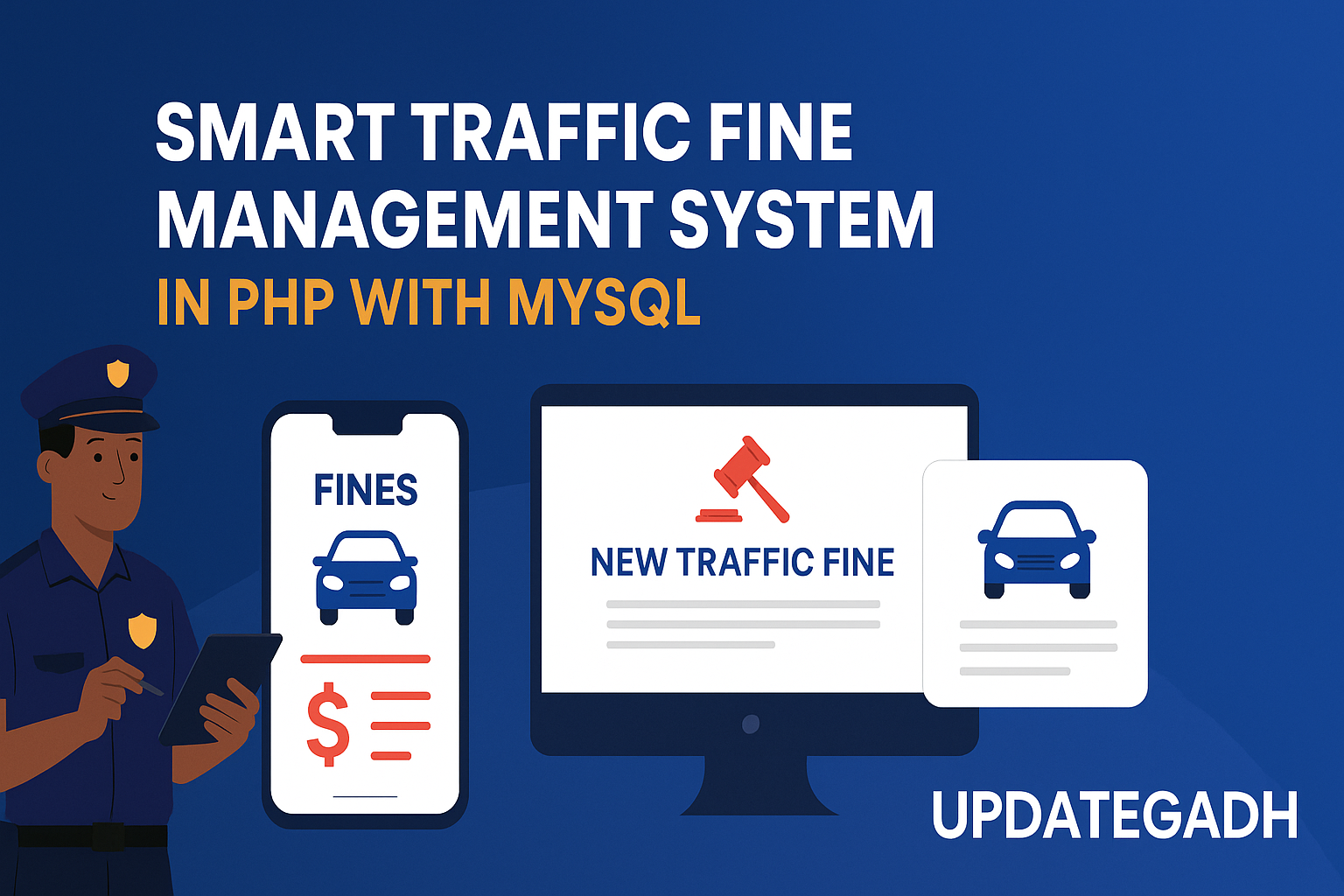 Traffic Fine Management System in PHP with MySQL