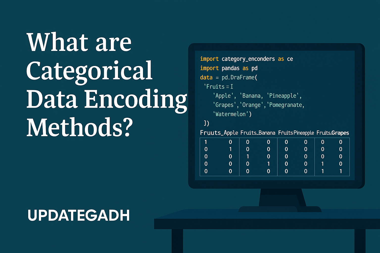 Categorical Data Encoding Methods