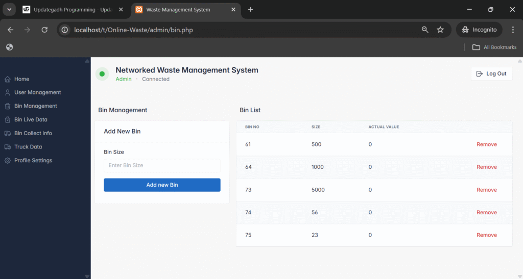 Networked-Waste-Management-System-2-1024x547 Networked Waste Management System Project using PHP & MySQL