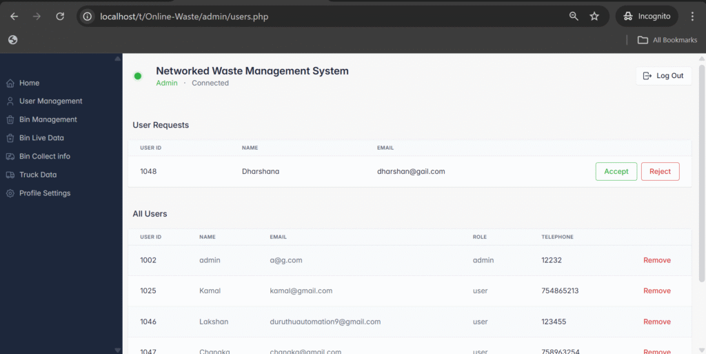 Networked-Waste-Management-System-3-1024x513 Networked Waste Management System Project using PHP & MySQL