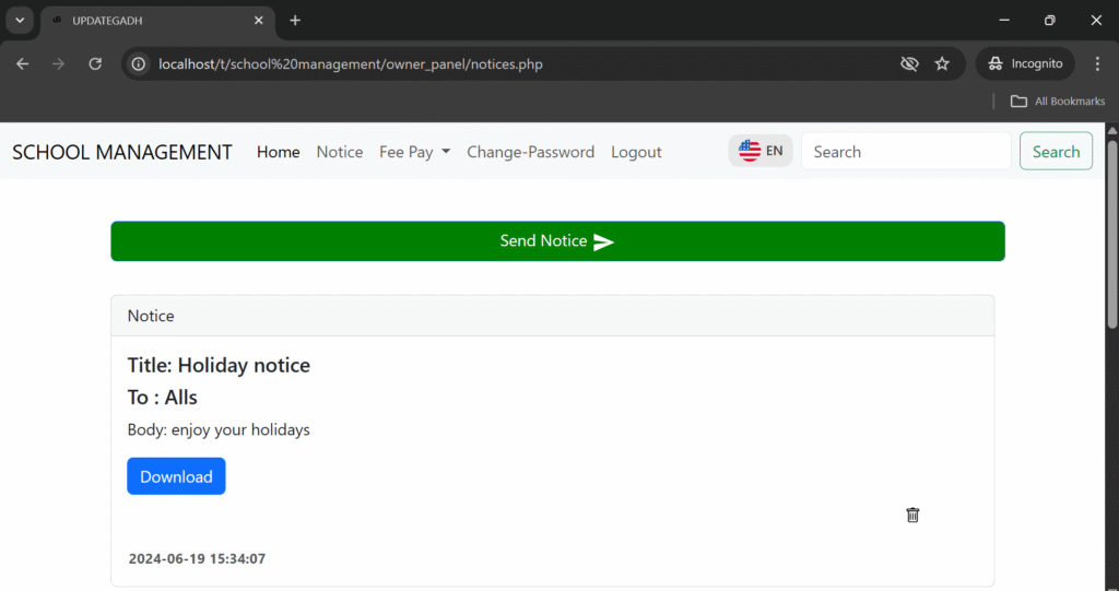 Screenshot-2025-05-08-112416-1024x541 School Management System Real Word Project Using PHP