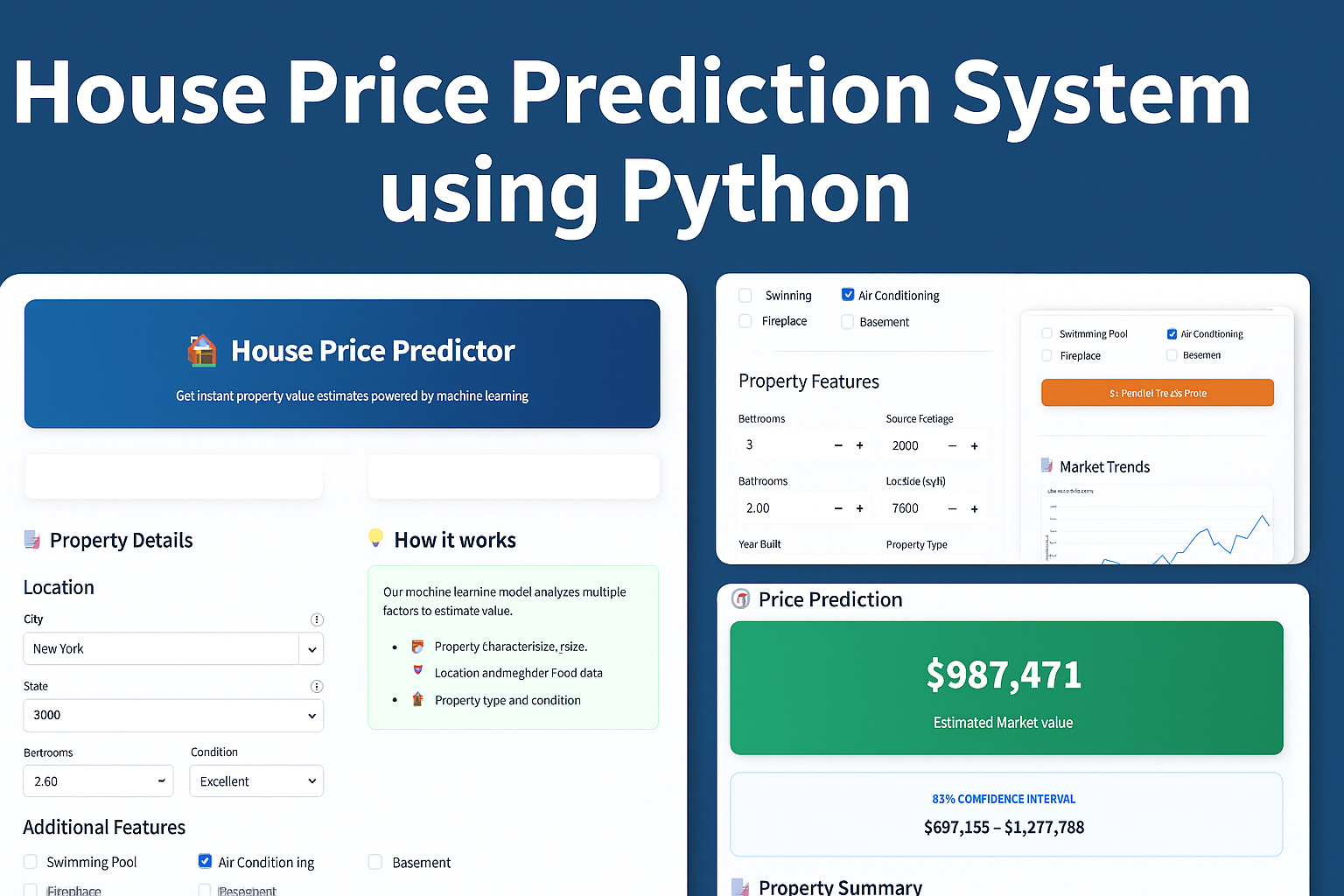 House Price Prediction System using Python