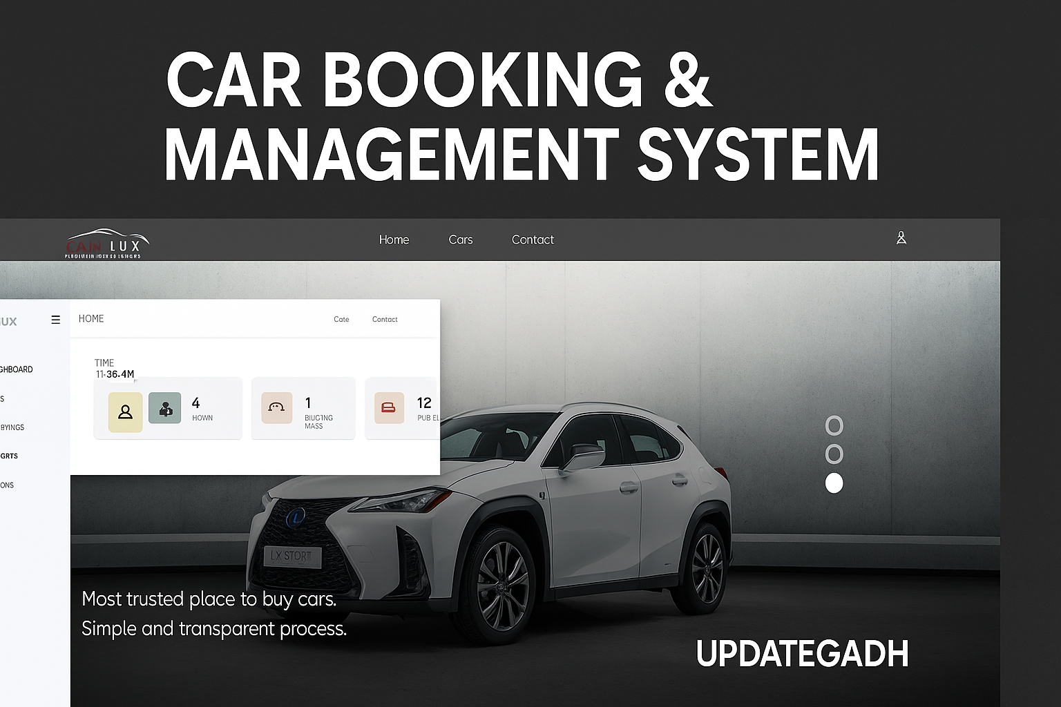 Online Car Booking System in PHP