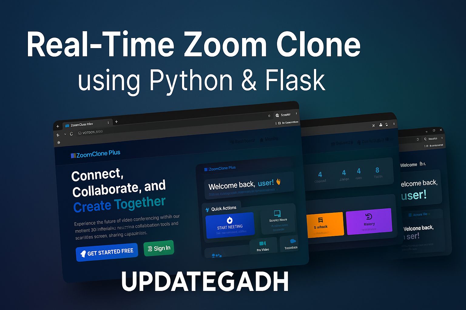 Zoom Clone using Python