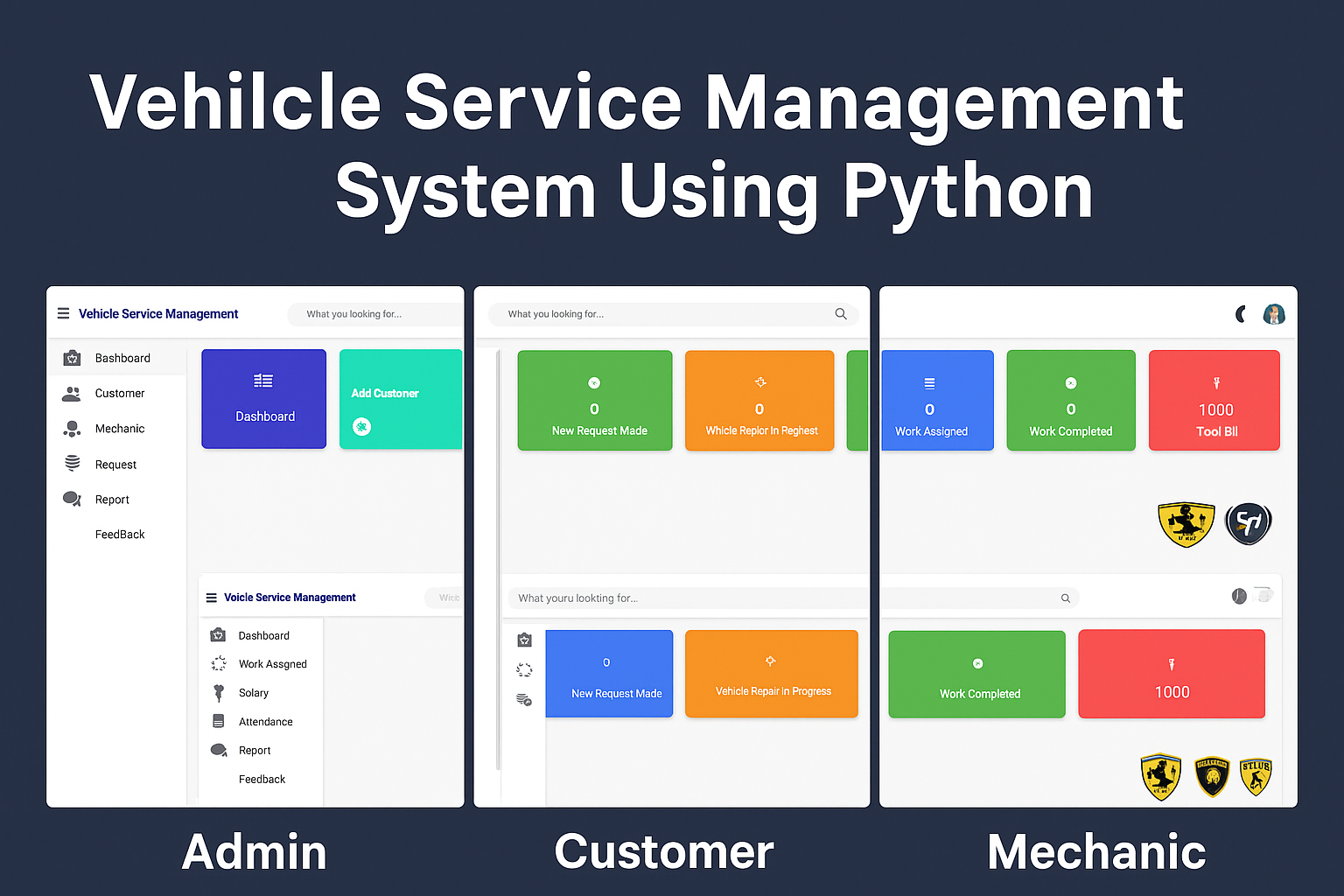 Vehicle Service Management System