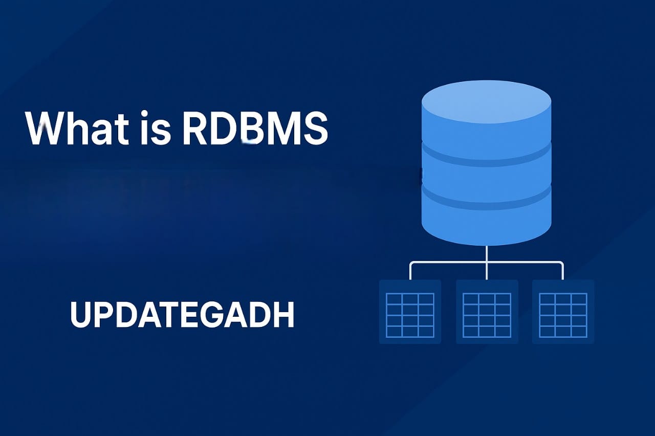 What is RDBMS - UpdateGadh