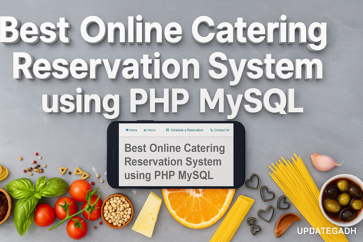 Best Online Catering Reservation System using PHP MySQL