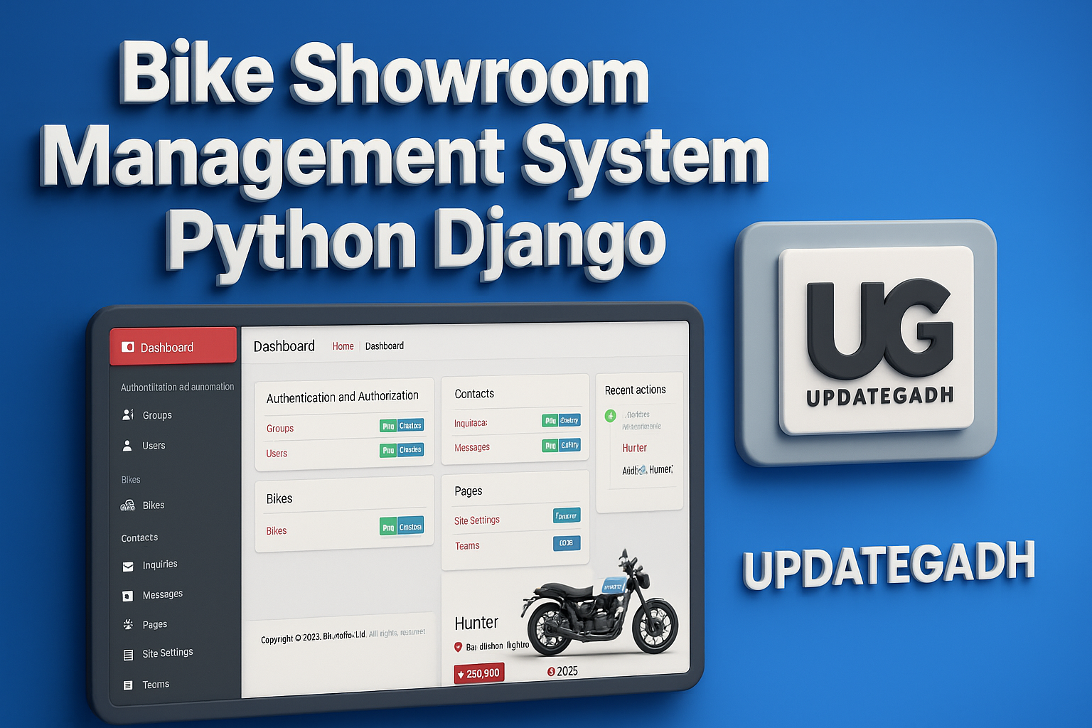 Bike Showroom Management System Python Django