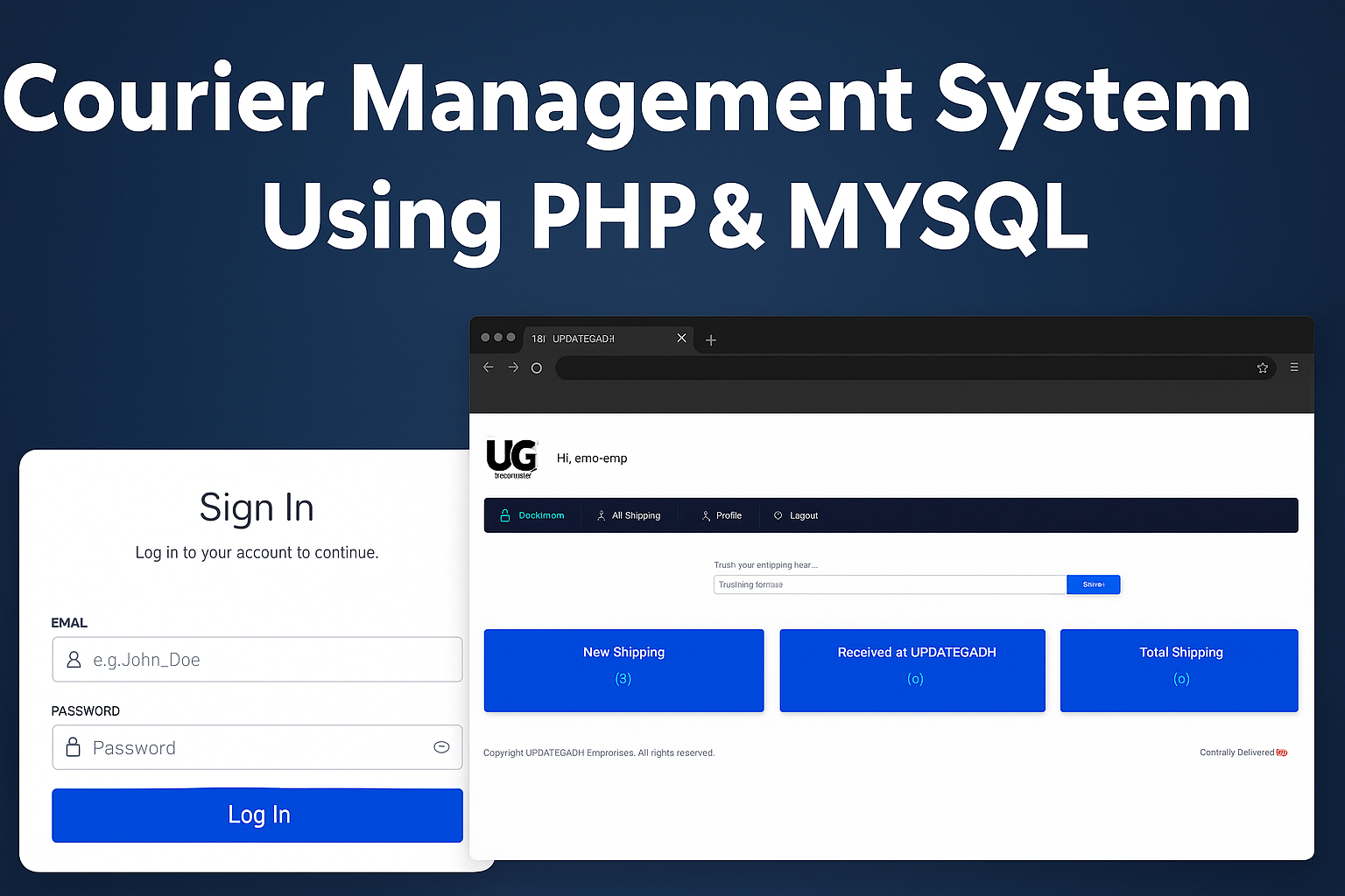 Courier Management System