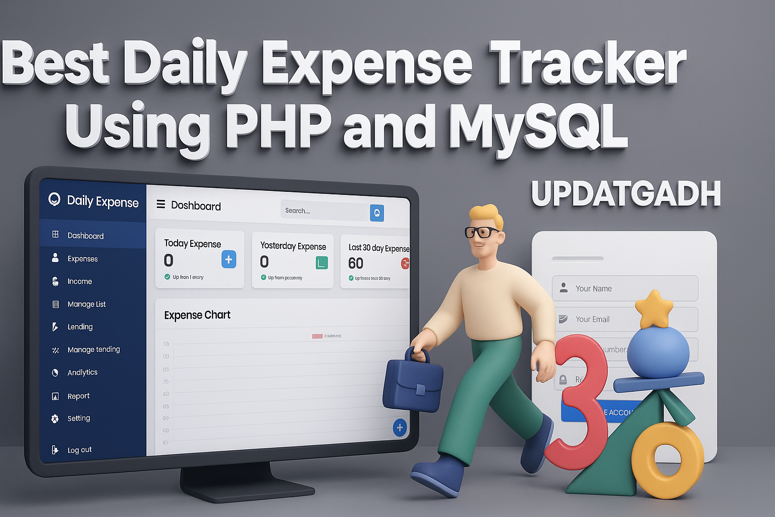 Daily Expense Tracker Using PHP and MySQL