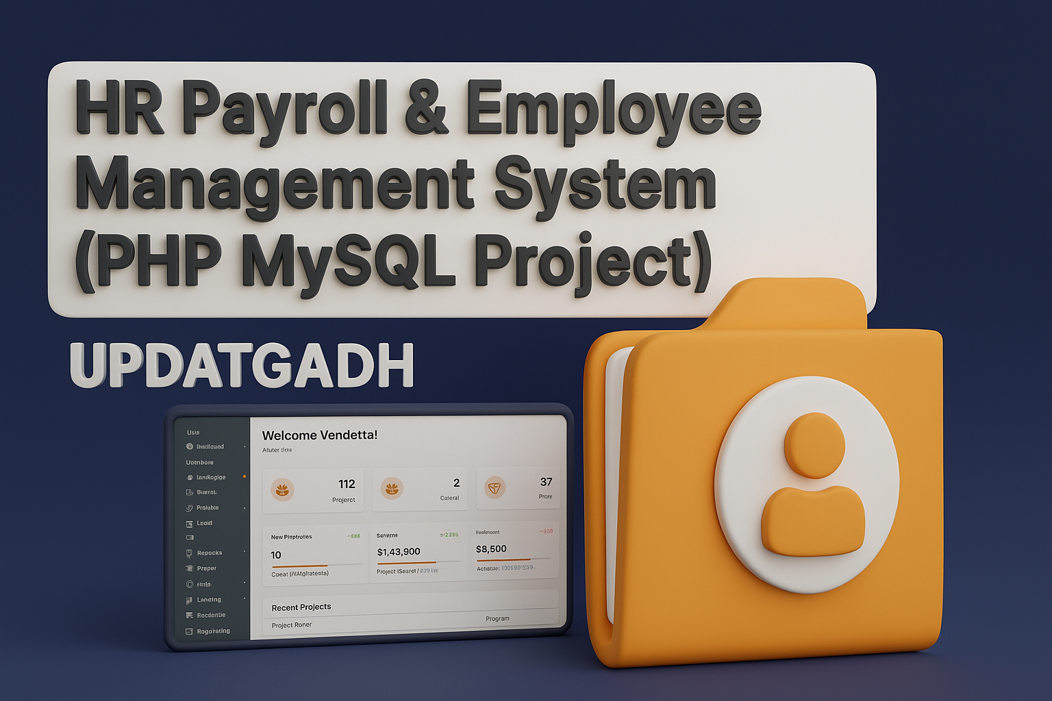 HR Payroll & Employee Management System (PHP MySQL Project)