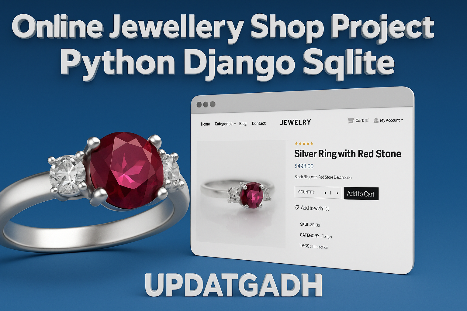Best Online Jewellery Shop Project Python Django Sqlite