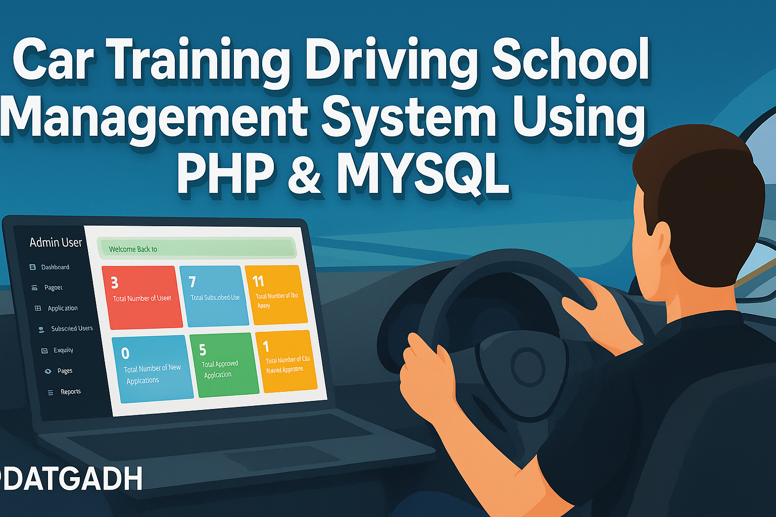 Car Driving School Management System