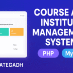 Course and Institute Management System