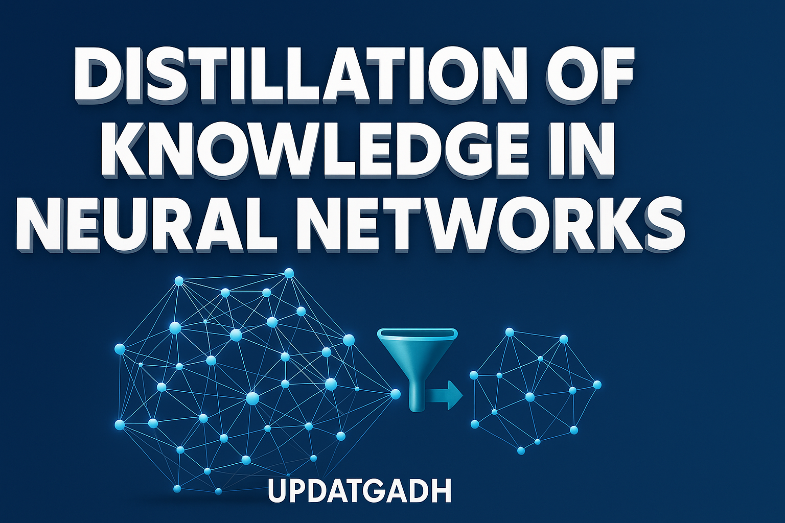 Distillation of Knowledge in Neural Networks