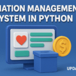 Donation Management System in Python