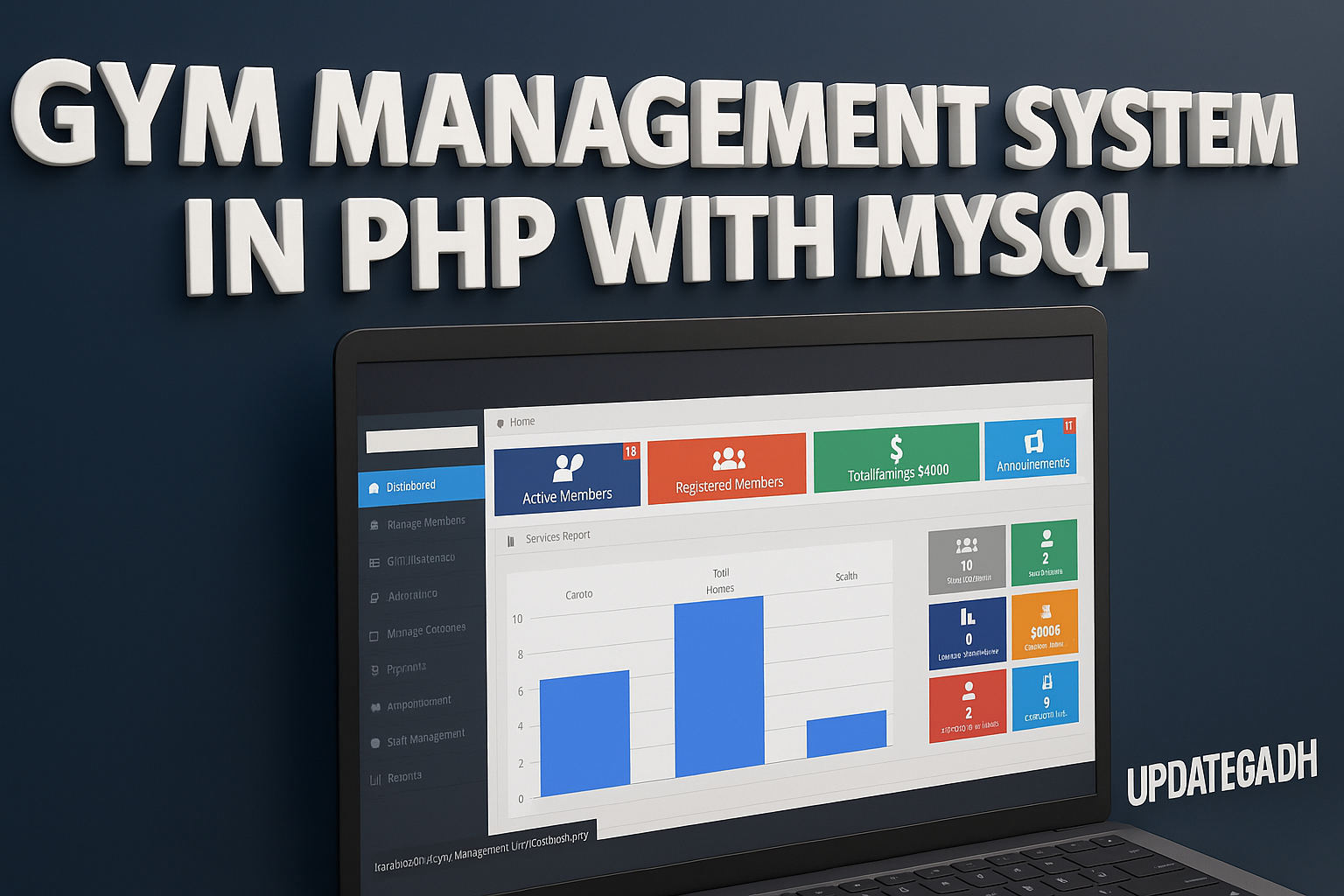Gym Management System in PHP with MySQL