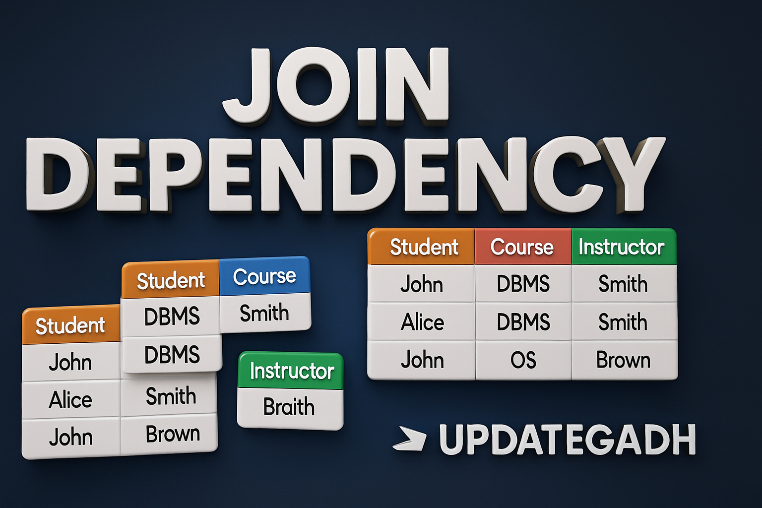 Join Dependency