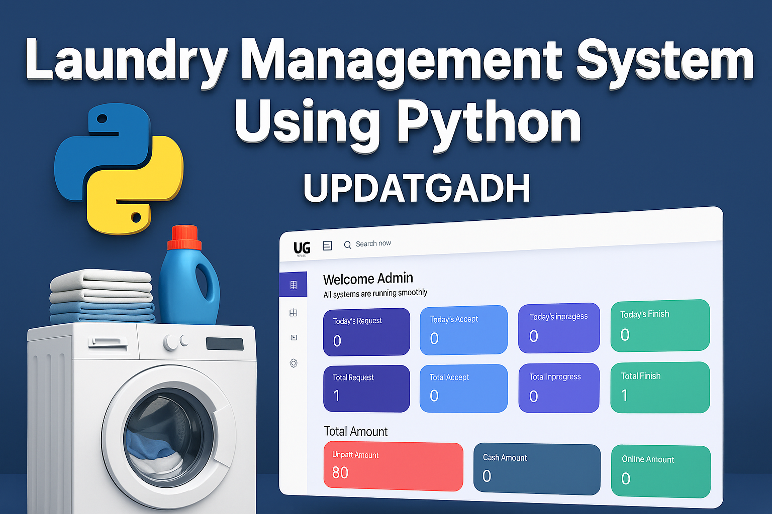 Laundry Management System Using Python Django