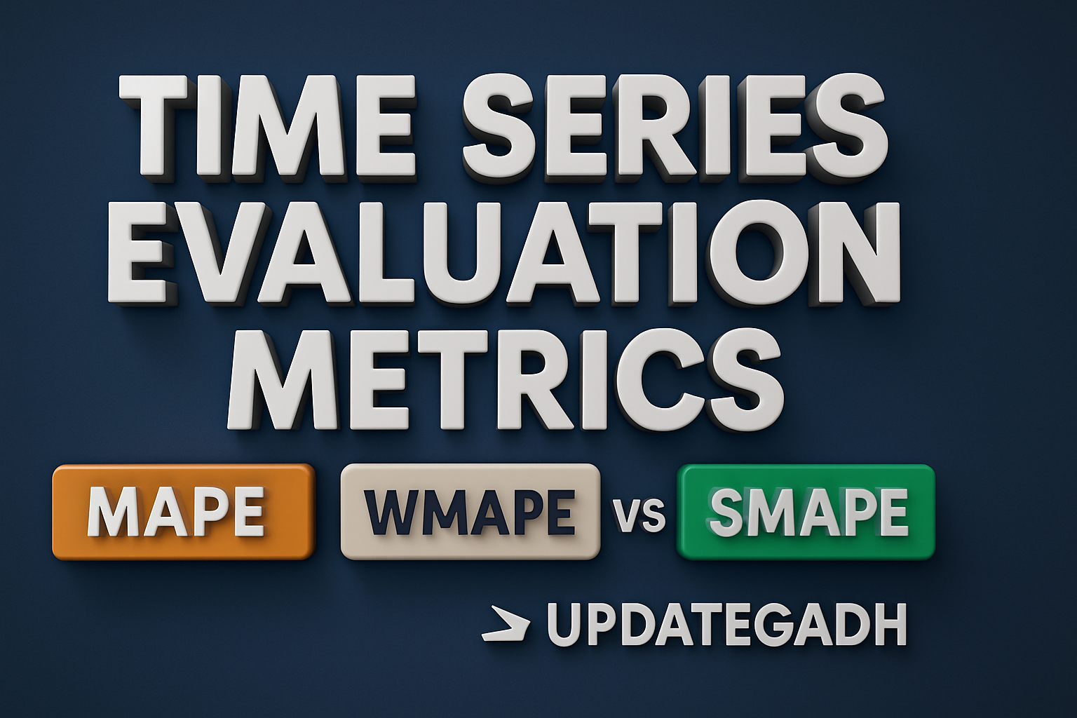 Time Series Evaluation Metrics